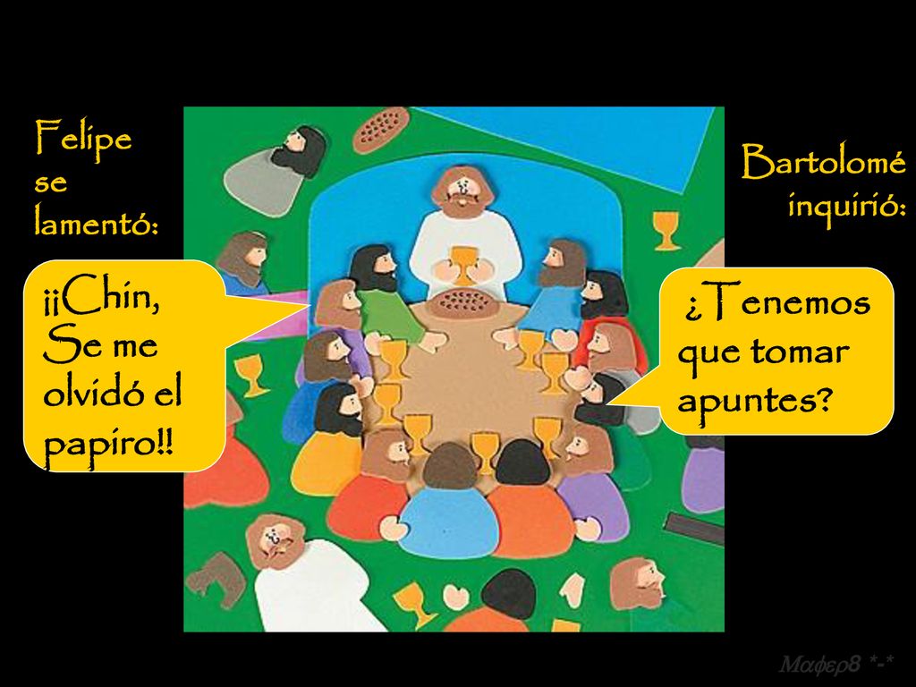 ¡¡Chin, Se me olvidó el papiro!! ¿Tenemos que tomar apuntes