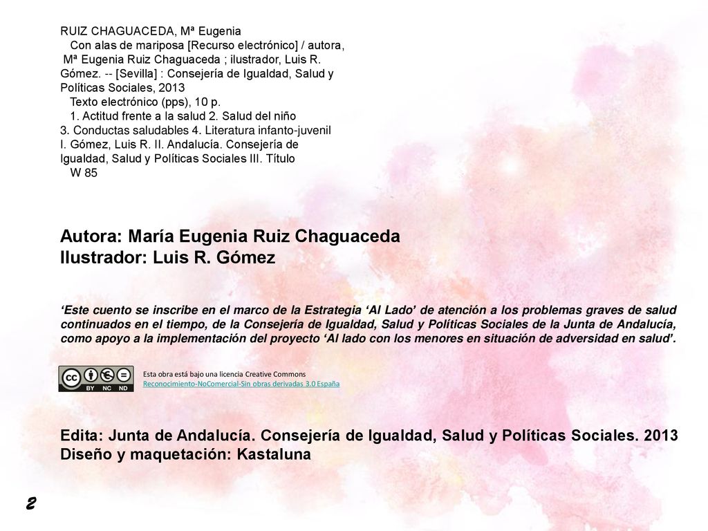 2 Autora: María Eugenia Ruiz Chaguaceda Ilustrador: Luis R. Gómez