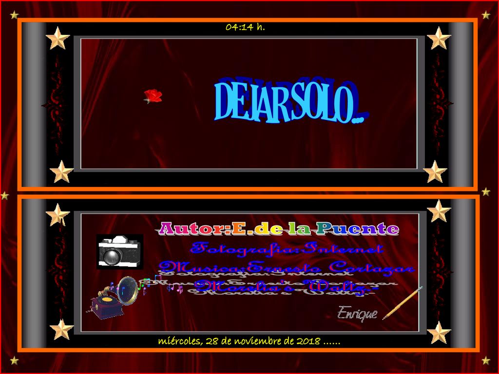 Musica:Ernesto Cortazar miércoles, 28 de noviembre de 2018 ……