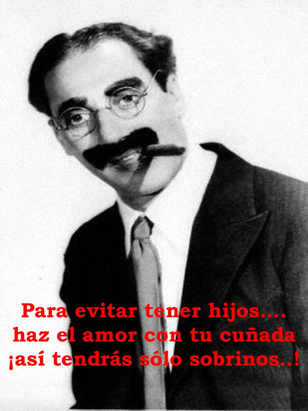 Para evitar tener hijos…. haz el amor con tu cuñada