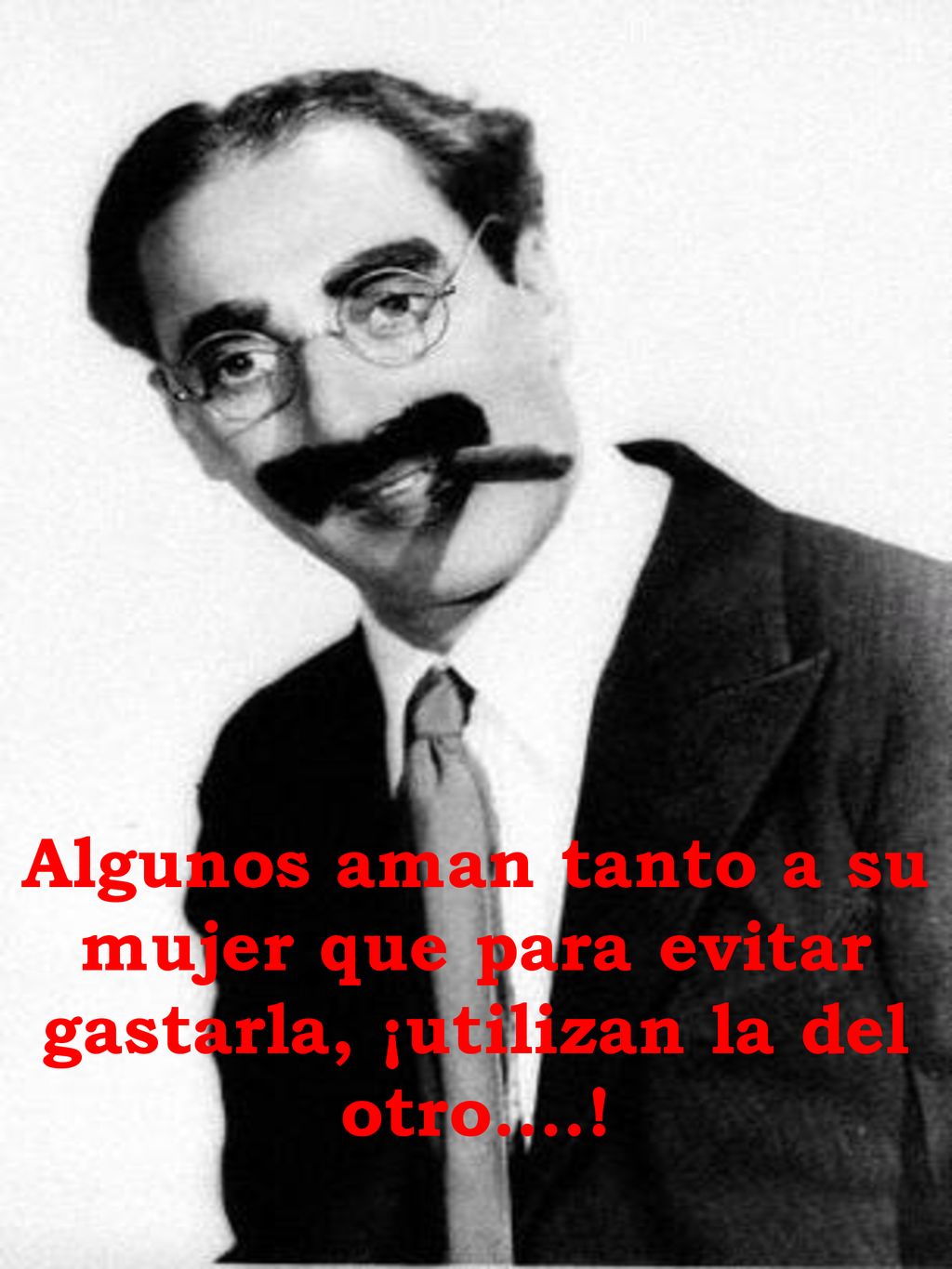 Algunos aman tanto a su mujer que para evitar gastarla, ¡utilizan la del otro….!