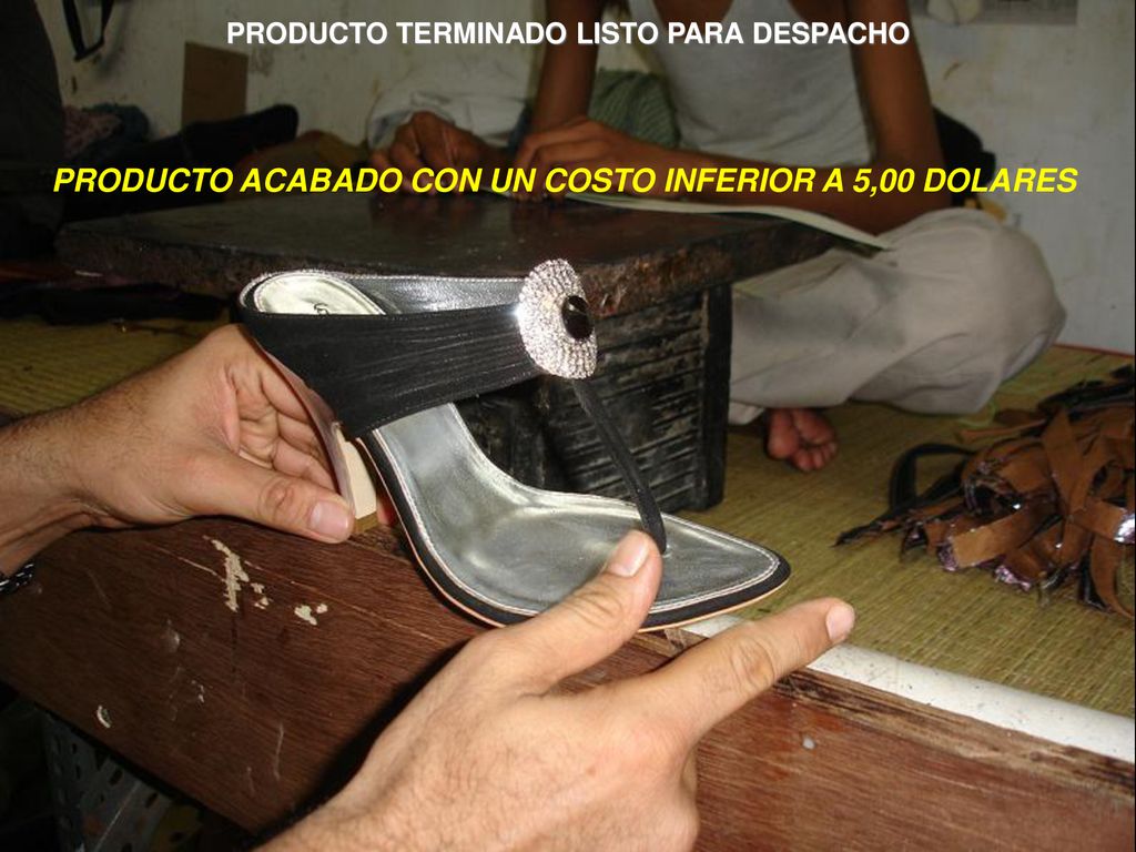 PRODUCTO ACABADO CON UN COSTO INFERIOR A 5,00 DOLARES