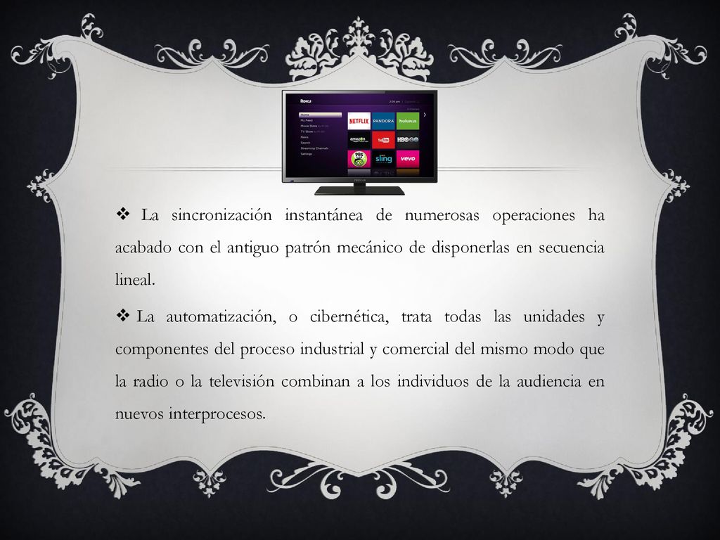 La sincronización instantánea de numerosas operaciones ha acabado con el antiguo patrón mecánico de disponerlas en secuencia lineal.