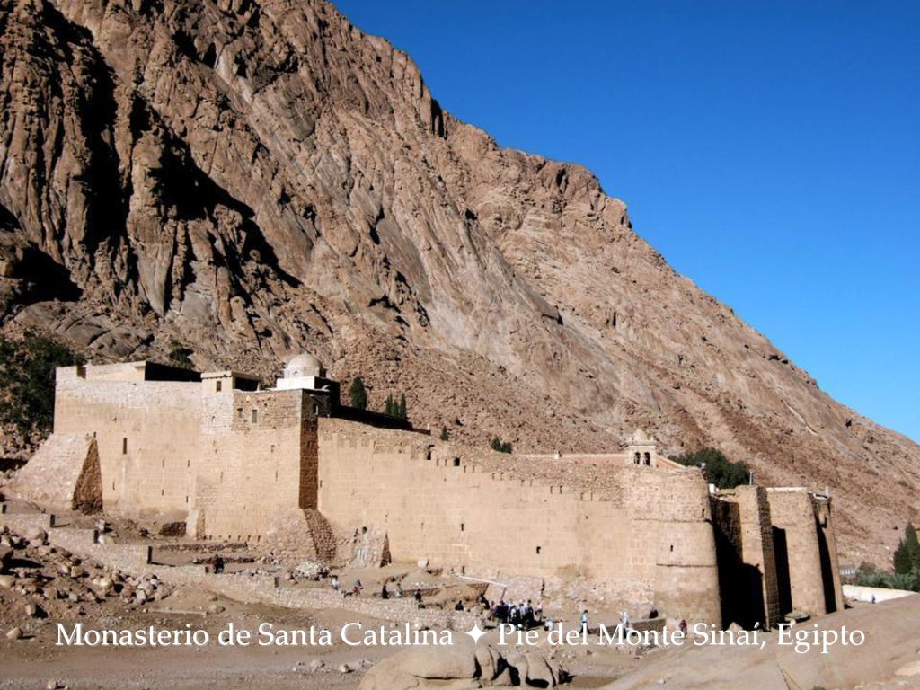 Monasterio de Santa Catalina  Pie del Monte Sinaí, Egipto
