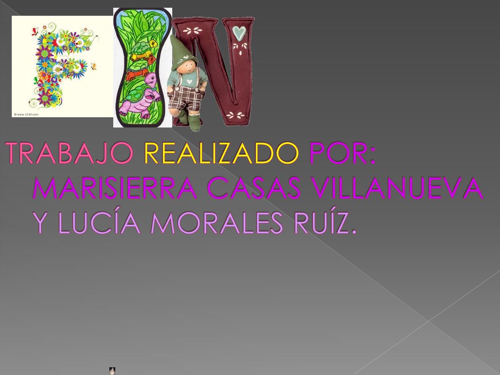 TRABAJO REALIZADO POR: MARISIERRA CASAS VILLANUEVA Y LUCÍA MORALES RUÍZ.