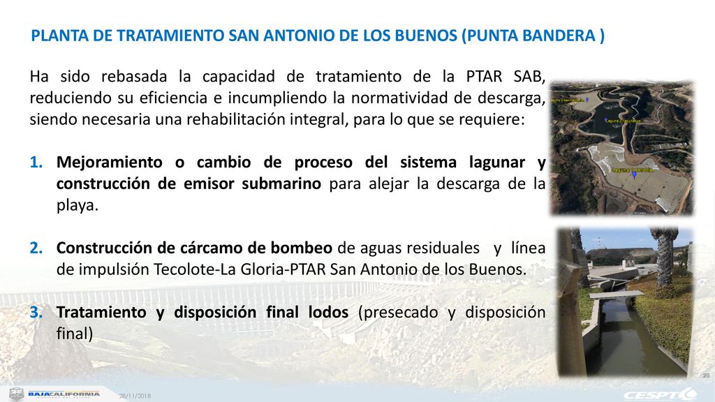 PLANTA DE TRATAMIENTO SAN ANTONIO DE LOS BUENOS (PUNTA BANDERA )