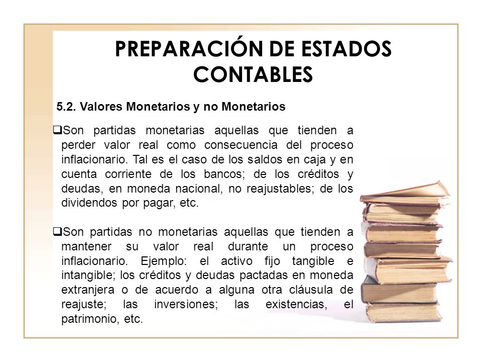 PREPARACIÓN DE ESTADOS CONTABLES