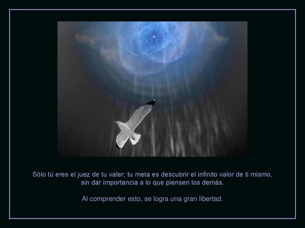 sin dar importancia a lo que piensen los demás.