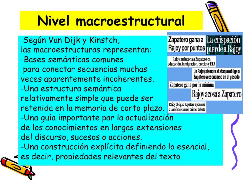 Nivel macroestructural