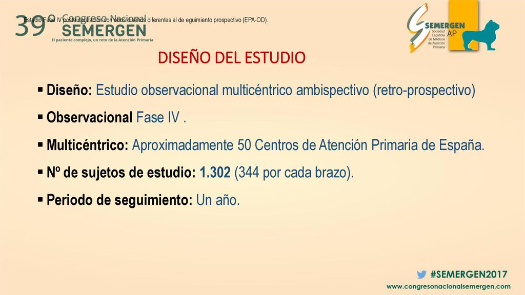 Estudio Fase IV postautorización con otros diseños diferentes al de eguimiento prospectivo (EPA-OD).