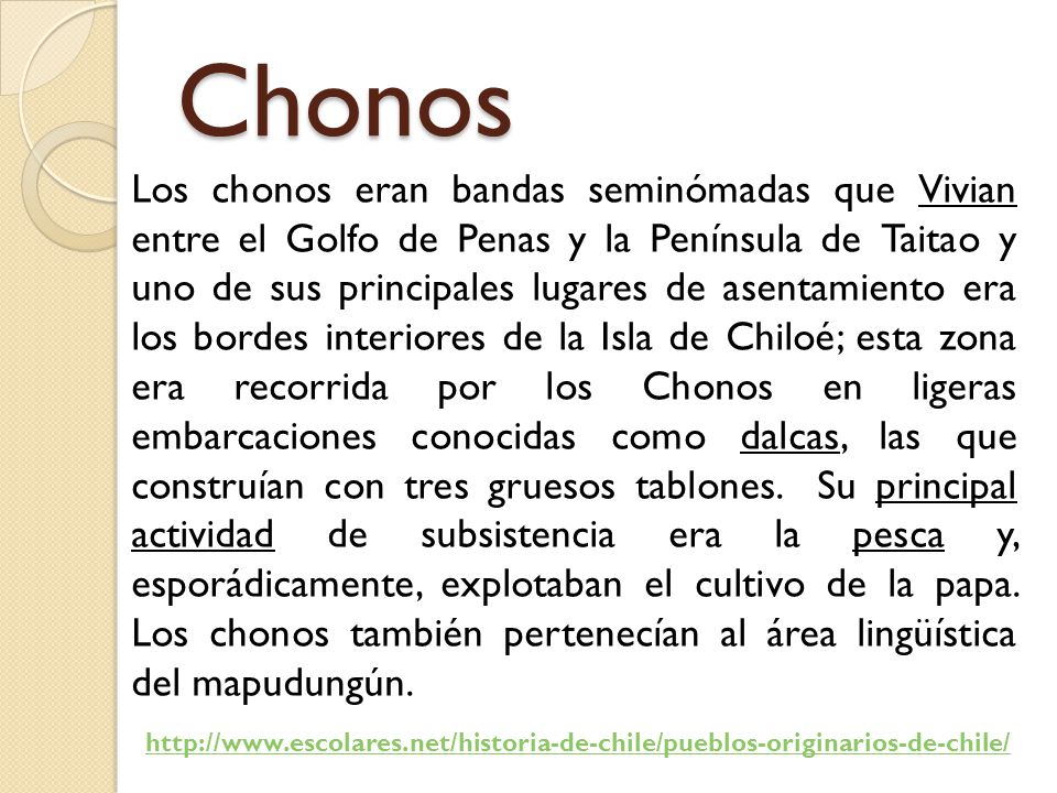 Chonos