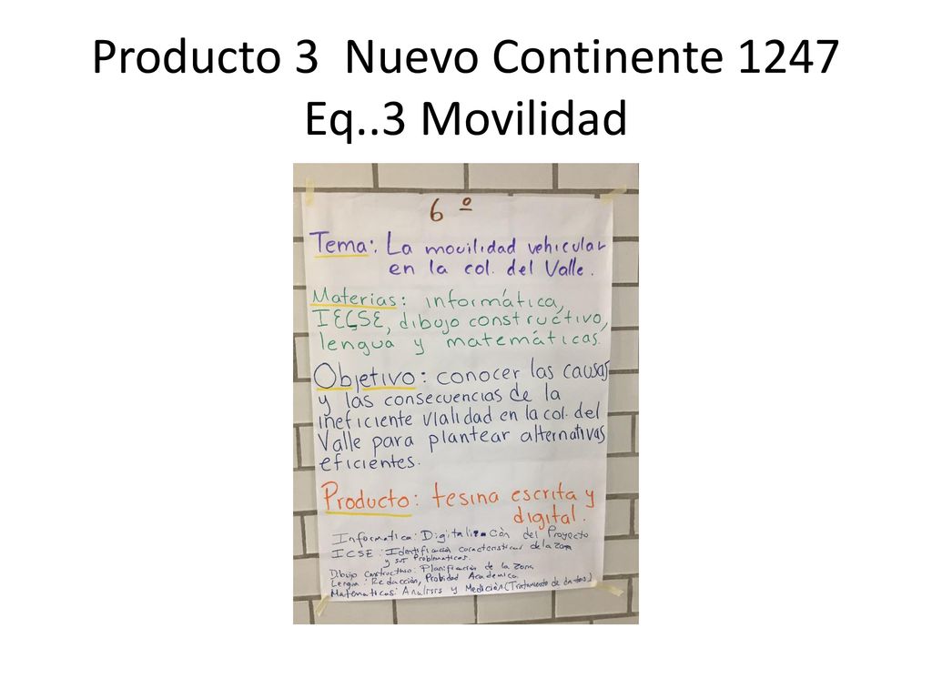 Producto 3 Nuevo Continente 1247 Eq..3 Movilidad