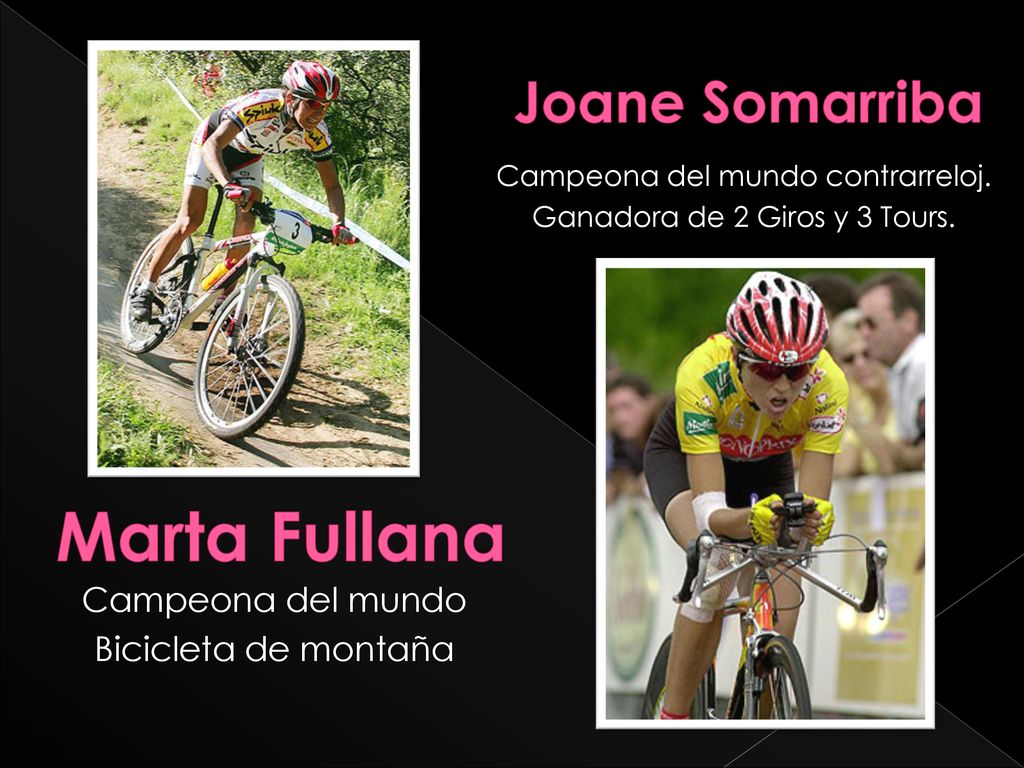Marta Fullana Joane Somarriba Campeona del mundo Bicicleta de montaña
