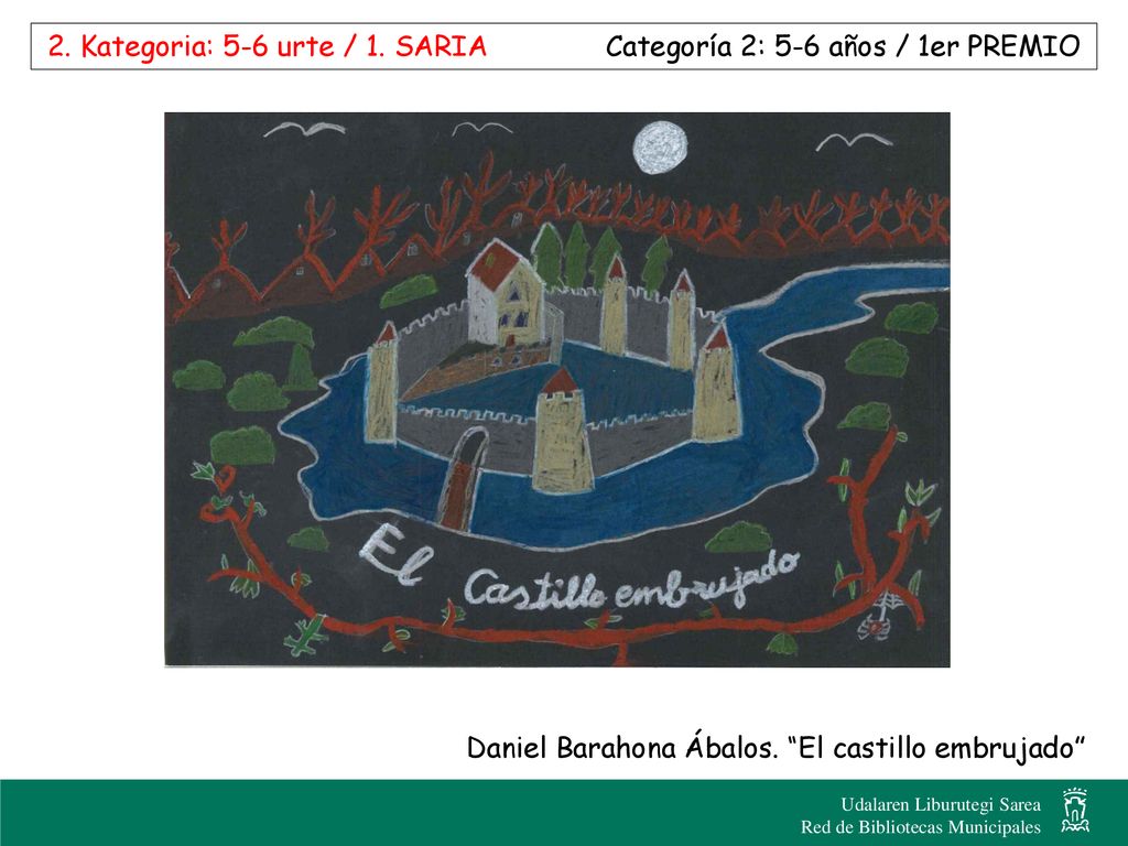 2. Kategoria: 5-6 urte / 1. SARIA Categoría 2: 5-6 años / 1er PREMIO