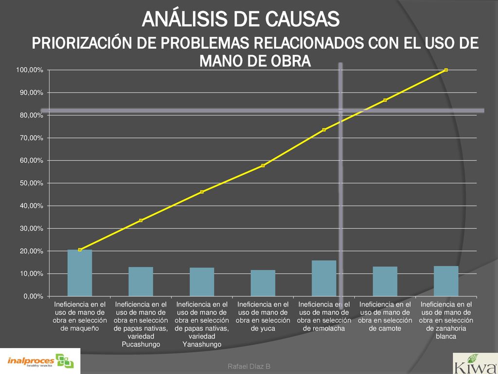 PRIORIZACIÓN DE PROBLEMAS RELACIONADOS CON EL USO DE MANO DE OBRA