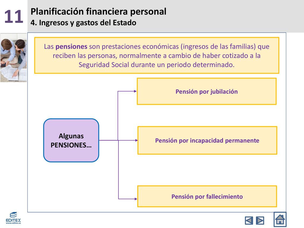 11 Planificación financiera personal 4. Ingresos y gastos del Estado