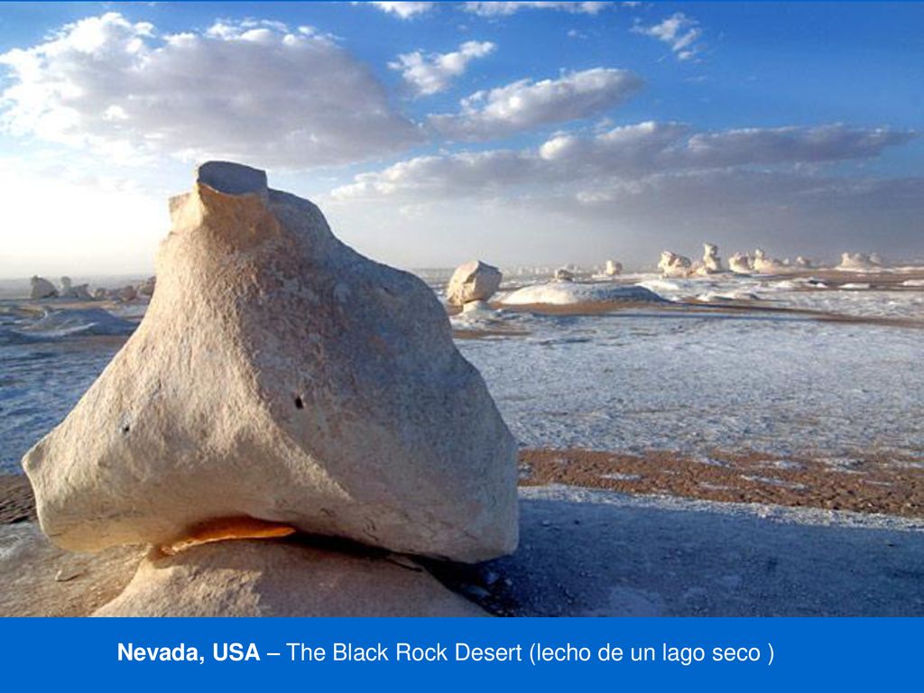 Nevada, USA – The Black Rock Desert (lecho de un lago seco )