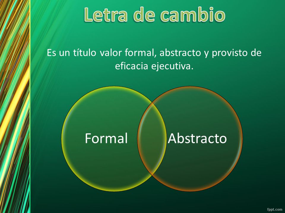 Es un título valor formal, abstracto y provisto de eficacia ejecutiva.