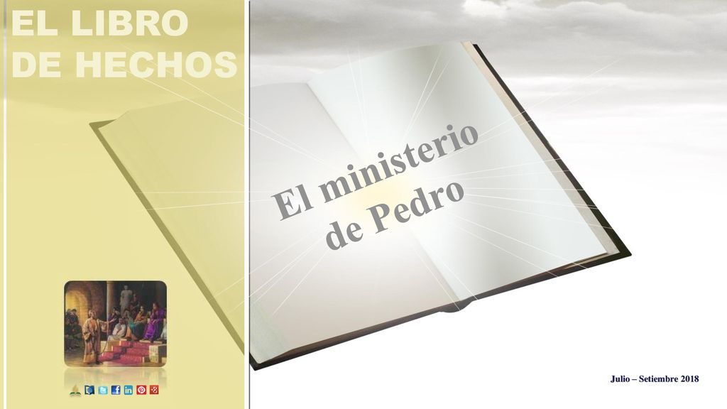 EL LIBRO DE HECHOS El ministerio de Pedro Julio – Setiembre 2018