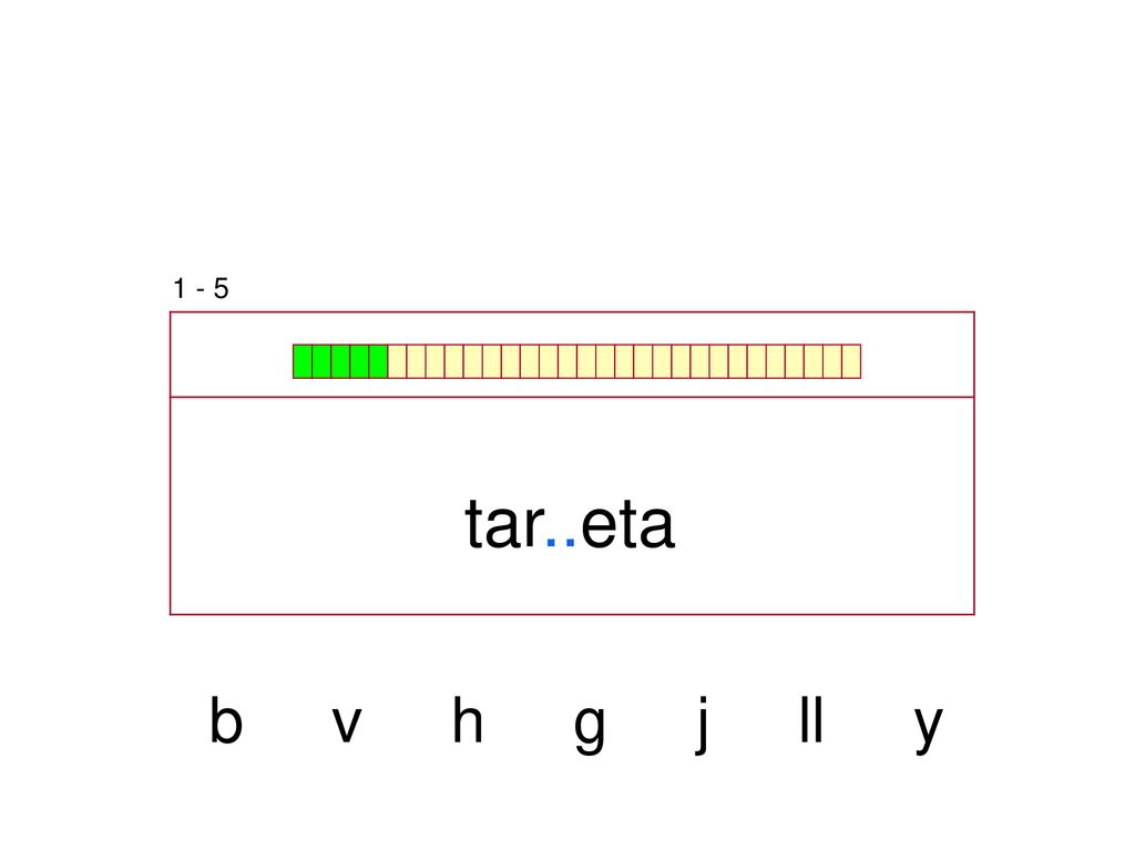 1 - 5 tar..eta b v h g j ll y