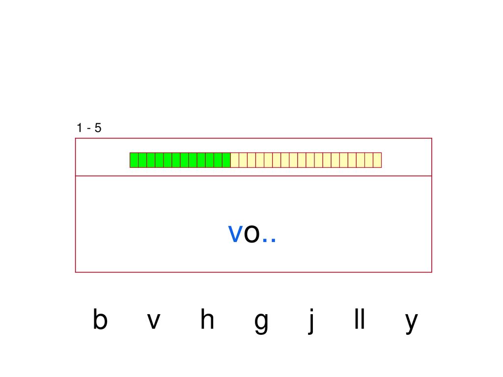 1 - 5 vo.. b v h g j ll y