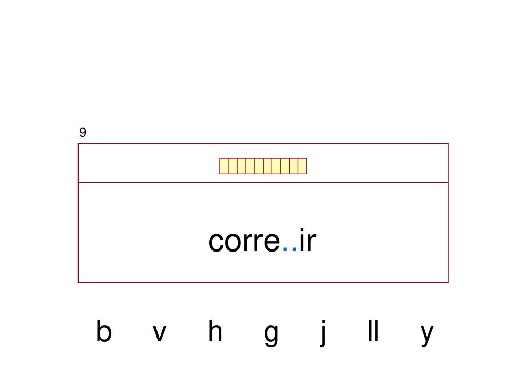 9 corre..ir b v h g j ll y
