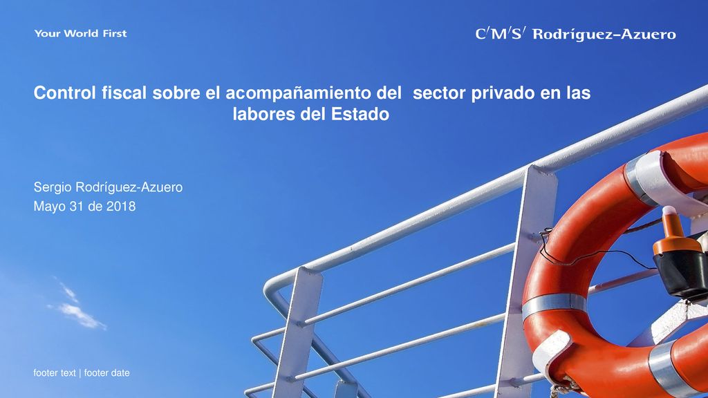 Control fiscal sobre el acompañamiento del sector privado en las labores del Estado