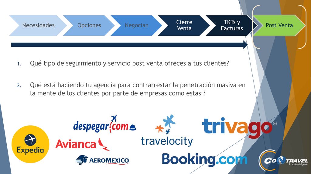 Qué tipo de seguimiento y servicio post venta ofreces a tus clientes