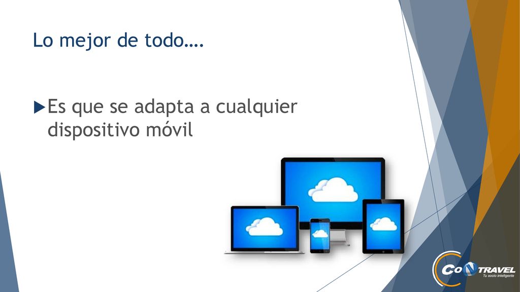 Lo mejor de todo…. Es que se adapta a cualquier dispositivo móvil