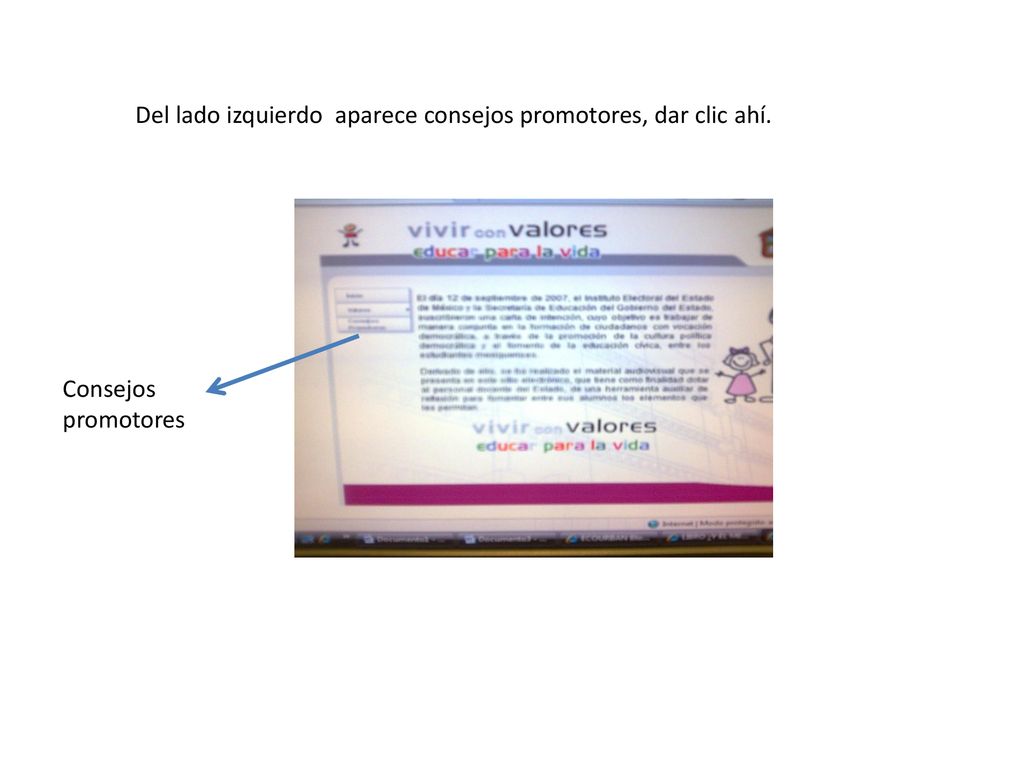 Del lado izquierdo aparece consejos promotores, dar clic ahí.