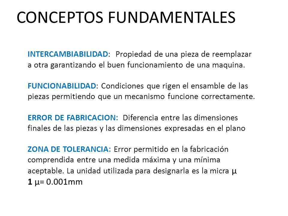 CONCEPTOS FUNDAMENTALES