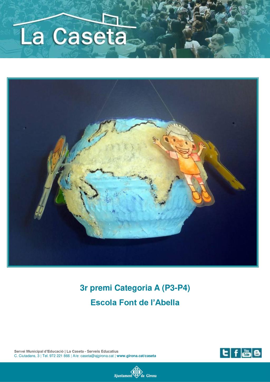 3r premi Categoria A (P3-P4) Escola Font de l’Abella