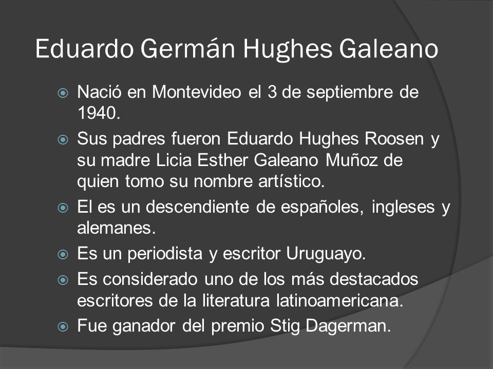 Eduardo Germán Hughes Galeano