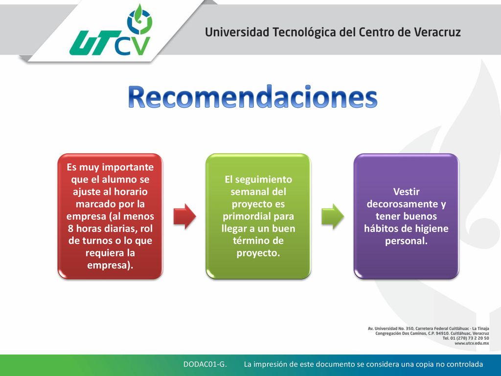 Vestir decorosamente y tener buenos hábitos de higiene personal.