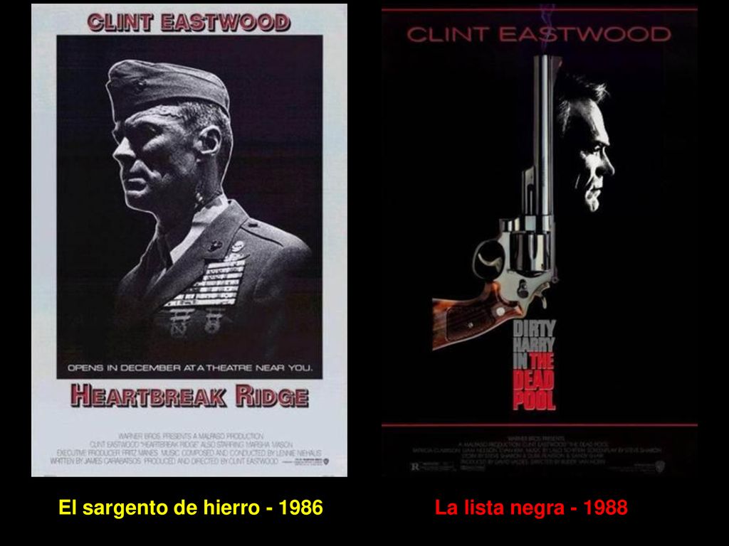 El sargento de hierro La lista negra