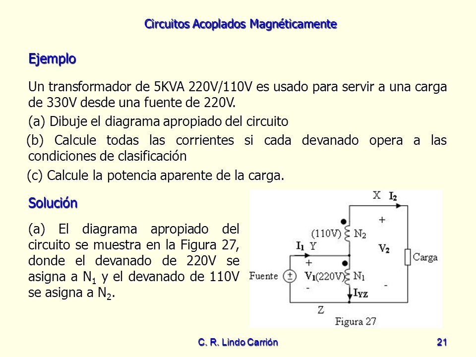 (a) Dibuje el diagrama apropiado del circuito