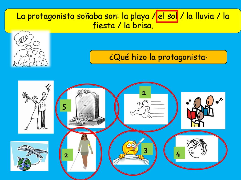 ¿Qué hizo la protagonista