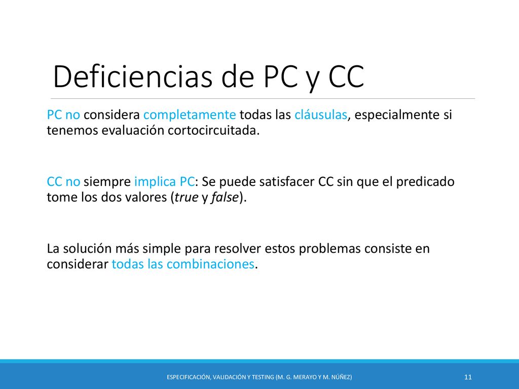 Especificación, Validación y Testing (M. G. Merayo y M. Núñez)