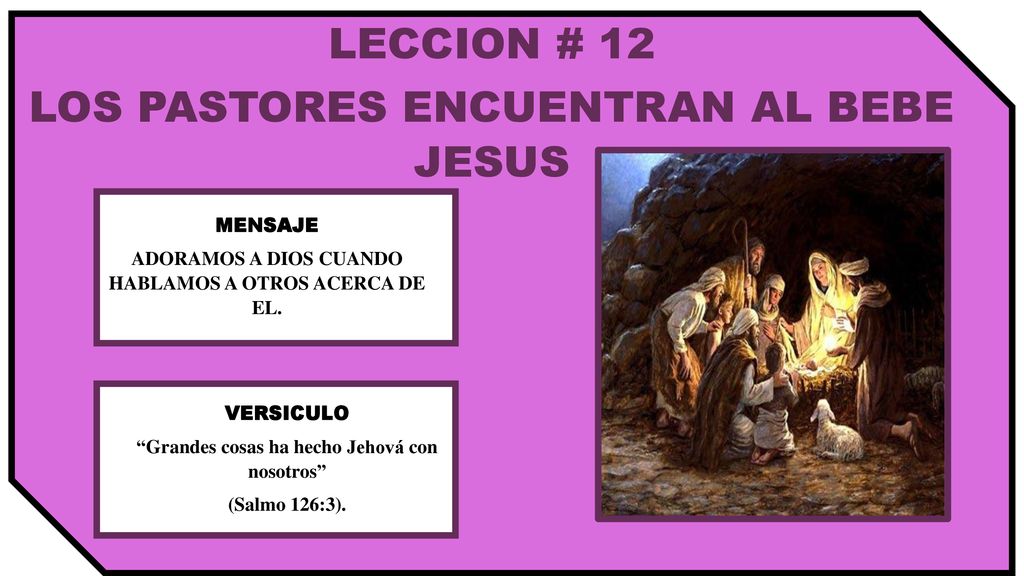 ADORAMOS A DIOS CUANDO HABLAMOS A OTROS ACERCA DE EL.
