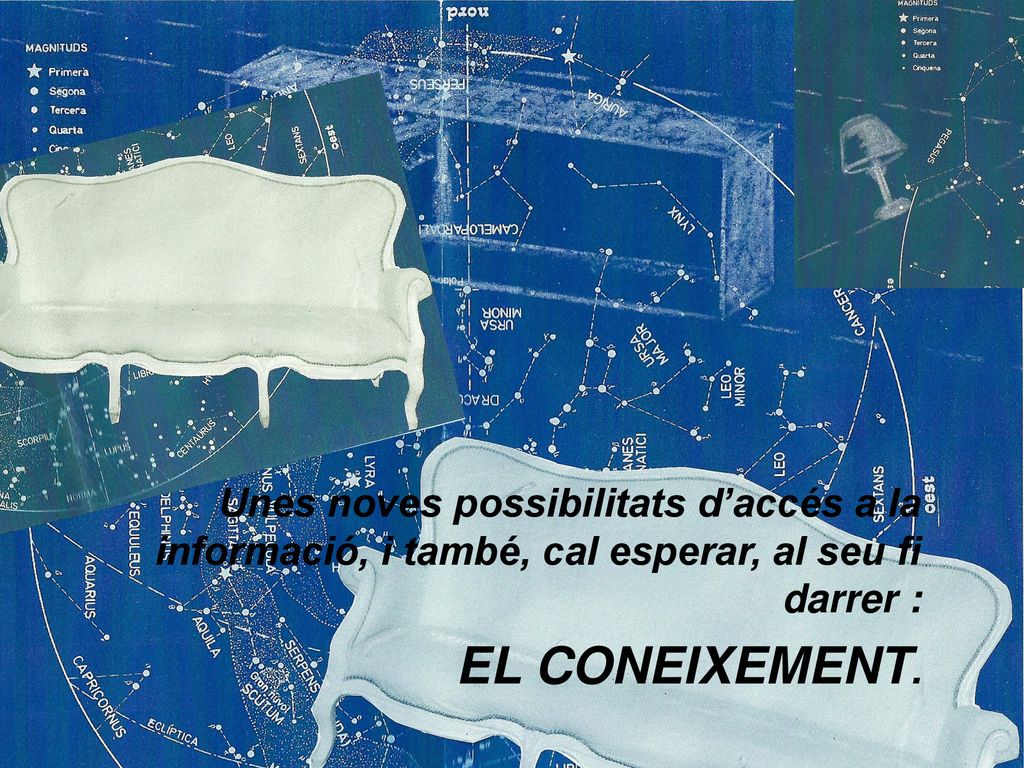Unes noves possibilitats d’accés a la informació, i també, cal esperar, al seu fi darrer :