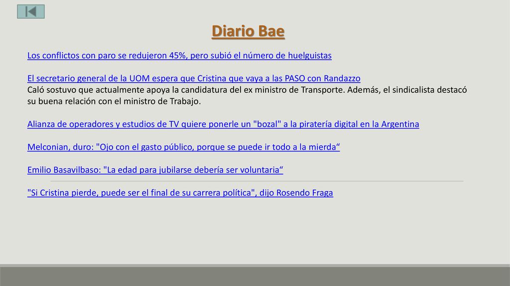 Diario Bae Los conflictos con paro se redujeron 45%, pero subió el número de huelguistas.
