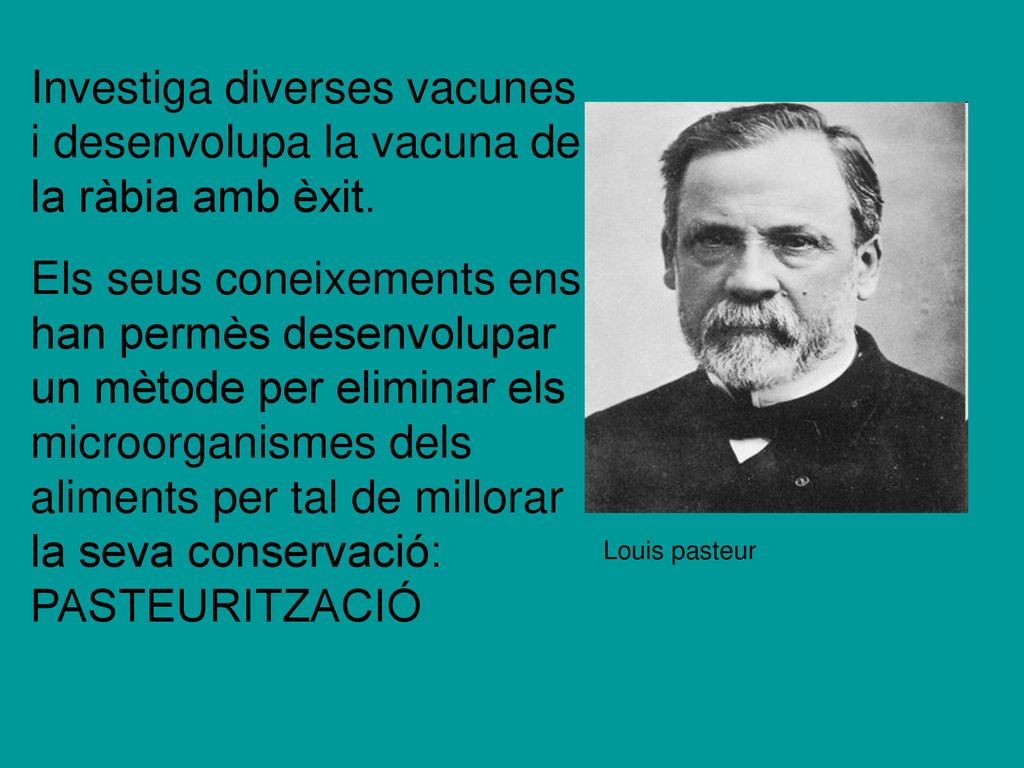 Investiga diverses vacunes i desenvolupa la vacuna de la ràbia amb èxit.