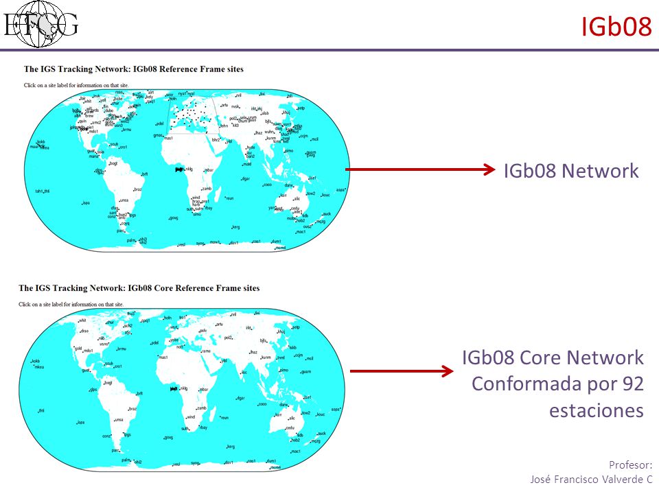 IGb08 IGb08 Network IGb08 Core Network Conformada por 92 estaciones