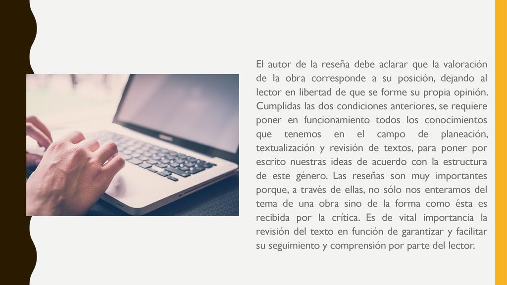El autor de la reseña debe aclarar que la valoración de la obra corresponde a su posición, dejando al lector en libertad de que se forme su propia opinión.