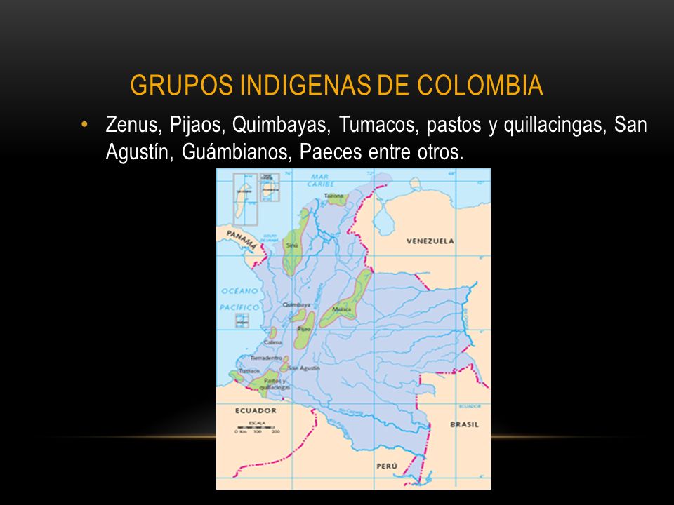 GRUPOS INDIGENAS DE COLOMBIA