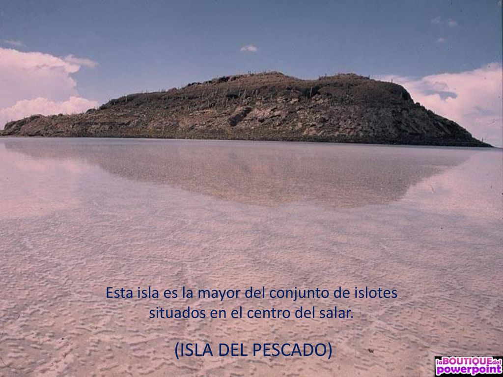 (ISLA DEL PESCADO) Esta isla es la mayor del conjunto de islotes