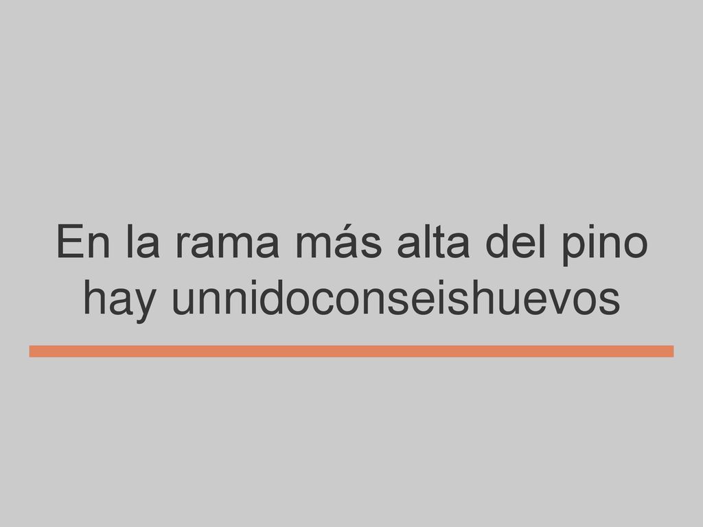 En la rama más alta del pino hay unnidoconseishuevos