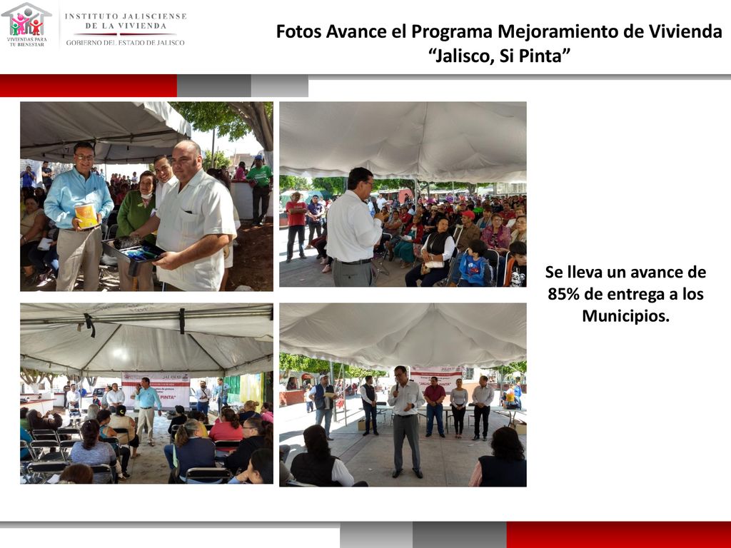 Fotos Avance el Programa Mejoramiento de Vivienda Jalisco, Si Pinta
