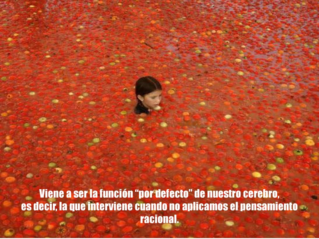 Viene a ser la función por defecto de nuestro cerebro,
