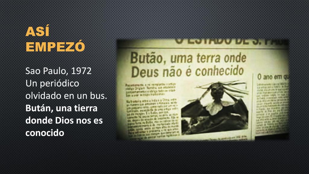 Así empezó Sao Paulo, Un periódico olvidado en un bus.